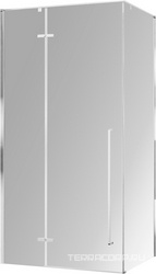 Душевой уголок 1000х900хh1950мм, прямоугольный (стекло прозрачное 6мм, фурн.цв.хром), Slim-N ZZ