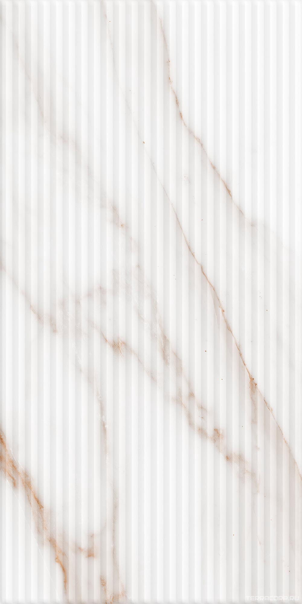 Керамическая плитка Gracia ceramica Барселона Каррара голд мат низ 02 30x60 Белый, фото 5