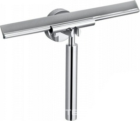 Скребок 265мм, для чиски стекла душевых кабин, держатель в компл., (цв.хром), Omega ZZ