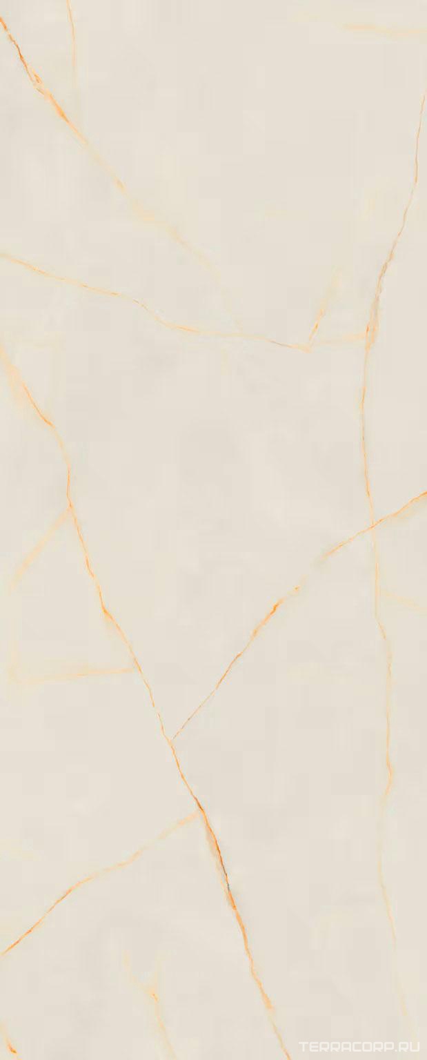 Керамогранит Laminam Daimond Cristallo Gold Lucidato Starlit 5,6 мм 120x300 Бежевый, фото 4