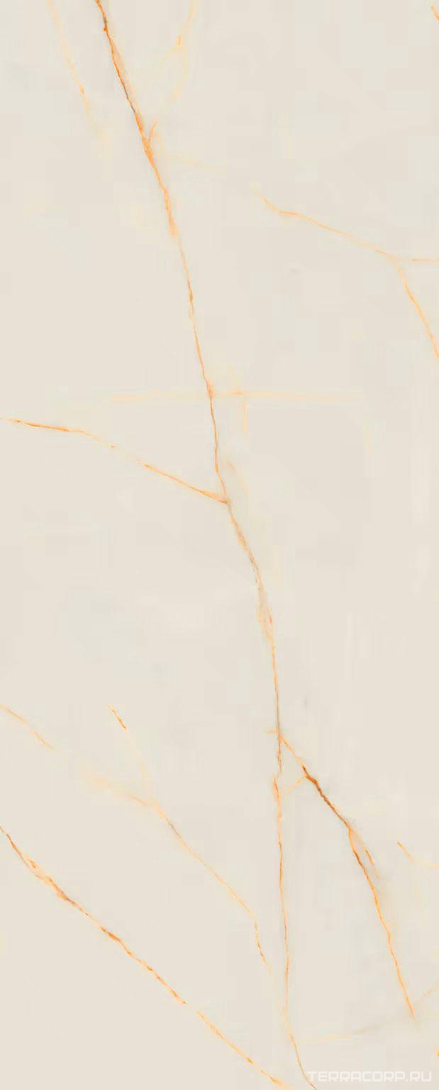 Керамогранит Laminam Daimond Cristallo Gold Lucidato Starlit 5,6 мм 120x300 Бежевый, фото 5
