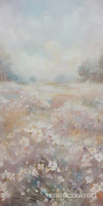 Керамогранит Kerama Marazzi  Ковер Пейзаж матовый обрезной 119,5x238,5x0,9 Комбинированный 