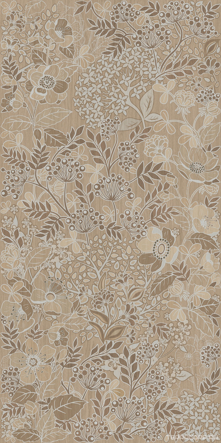 Керамогранит Kerama Marazzi Люберон бежевый декорированный матовый обрезной 119,5x238,5x0,9 Бежевый, фото 7