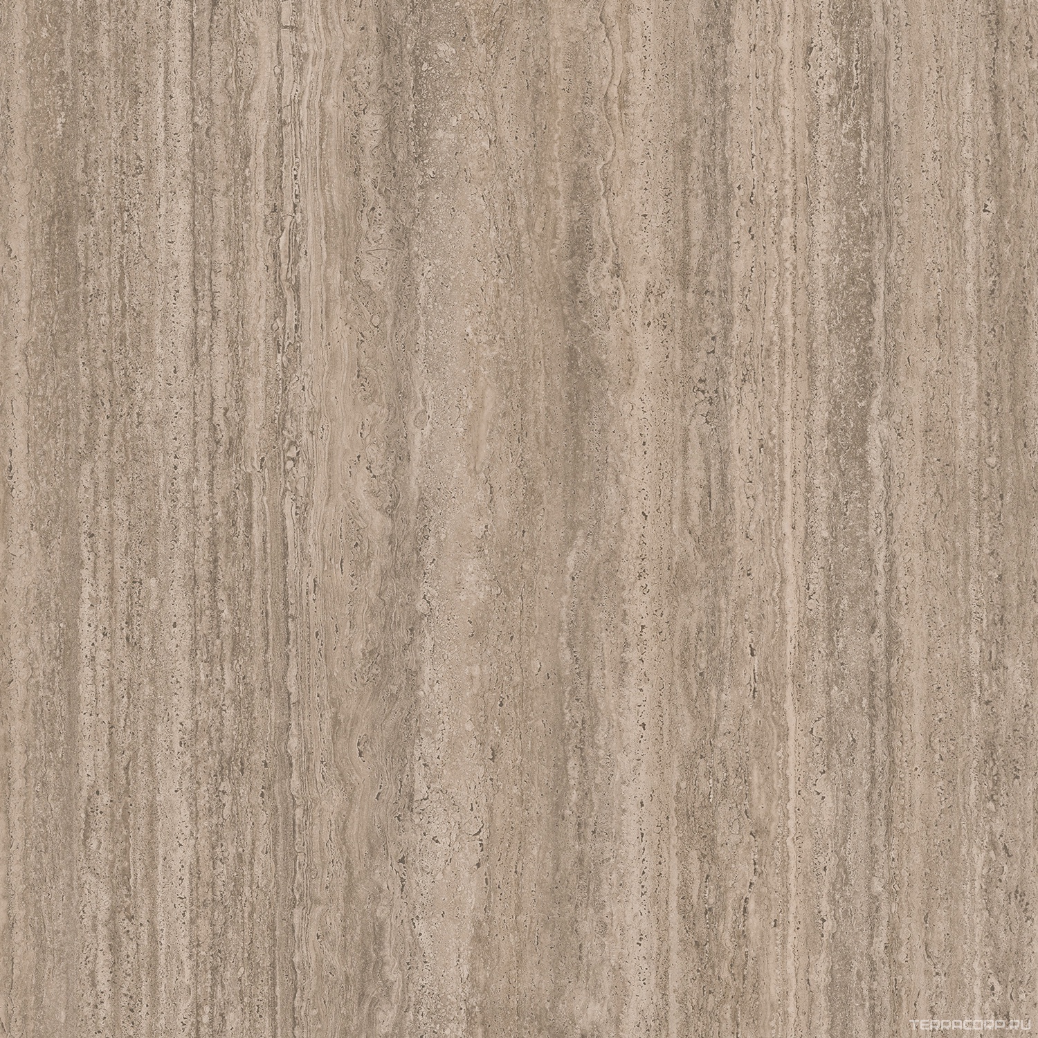 Керамогранит Kerama Marazzi Про Травертин бежевый тёмный матовый обрезной 119,5x119,5x0,9 Бежевый, фото 7