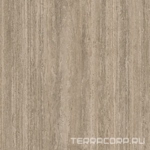 Керамогранит Kerama Marazzi  Про Травертин бежевый тёмный матовый обрезной 119,5x119,5x0,9 Бежевый 