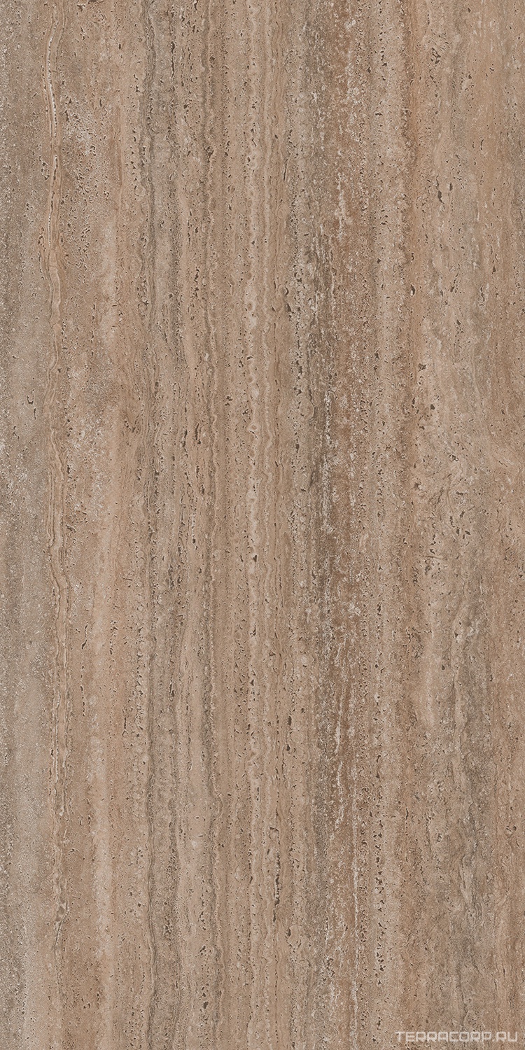 Керамогранит Kerama Marazzi Про Травертин коричневый светлый матовый обрезной 60x119,5x2 Бежевый, фото 7