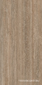 Керамогранит Kerama Marazzi  Про Травертин коричневый светлый матовый обрезной 60x119,5x2 Бежевый 
