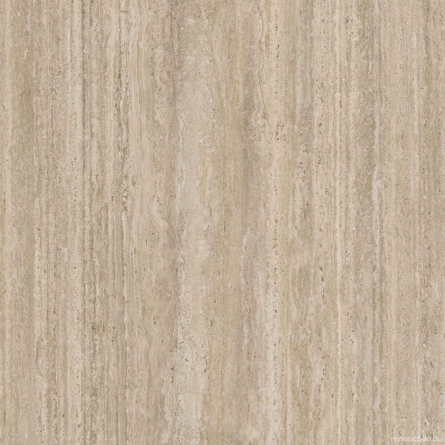 Керамогранит Kerama Marazzi Про Травертин бежевый матовый обрезной 119,5x119,5x0,9 Бежевый, фото 7
