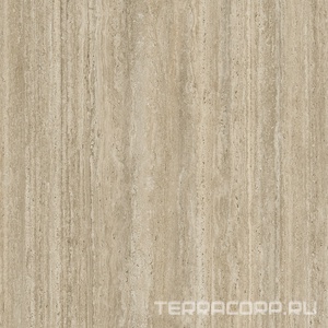 Керамогранит Kerama Marazzi  Про Травертин бежевый матовый обрезной 119,5x119,5x0,9 Бежевый 