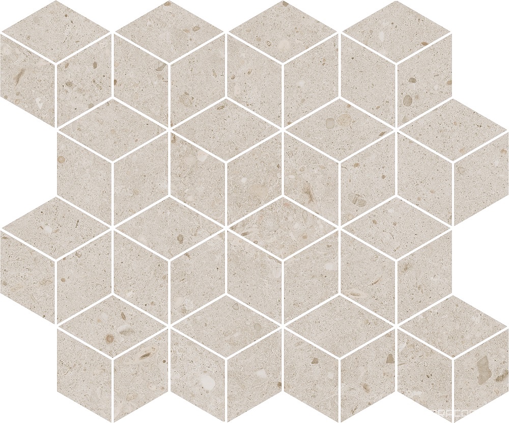 Декор мозаичный бежевый матовый 37.5x45 Kerama Marazzi Риккарди Бежевый, фото 7