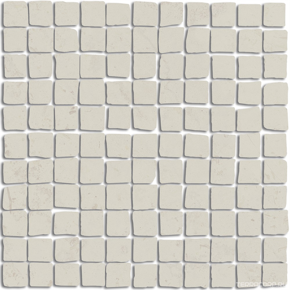 Декор Kerama Marazzi Про Лаймстоун Спакко мозаичный бежевый светлый матовый 20x20 Бежевый, фото 7