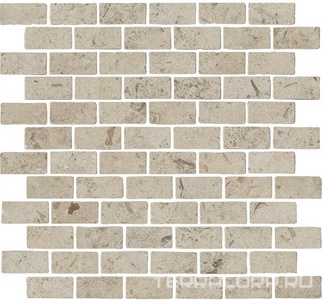 Декор Kerama Marazzi Про Лаймстоун Антика 1 мозаичный бежевый матовый 30x32 Бежевый 