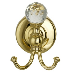 Крючок двойной, (цв.золото),  ZZ Migliore Amerida 16600