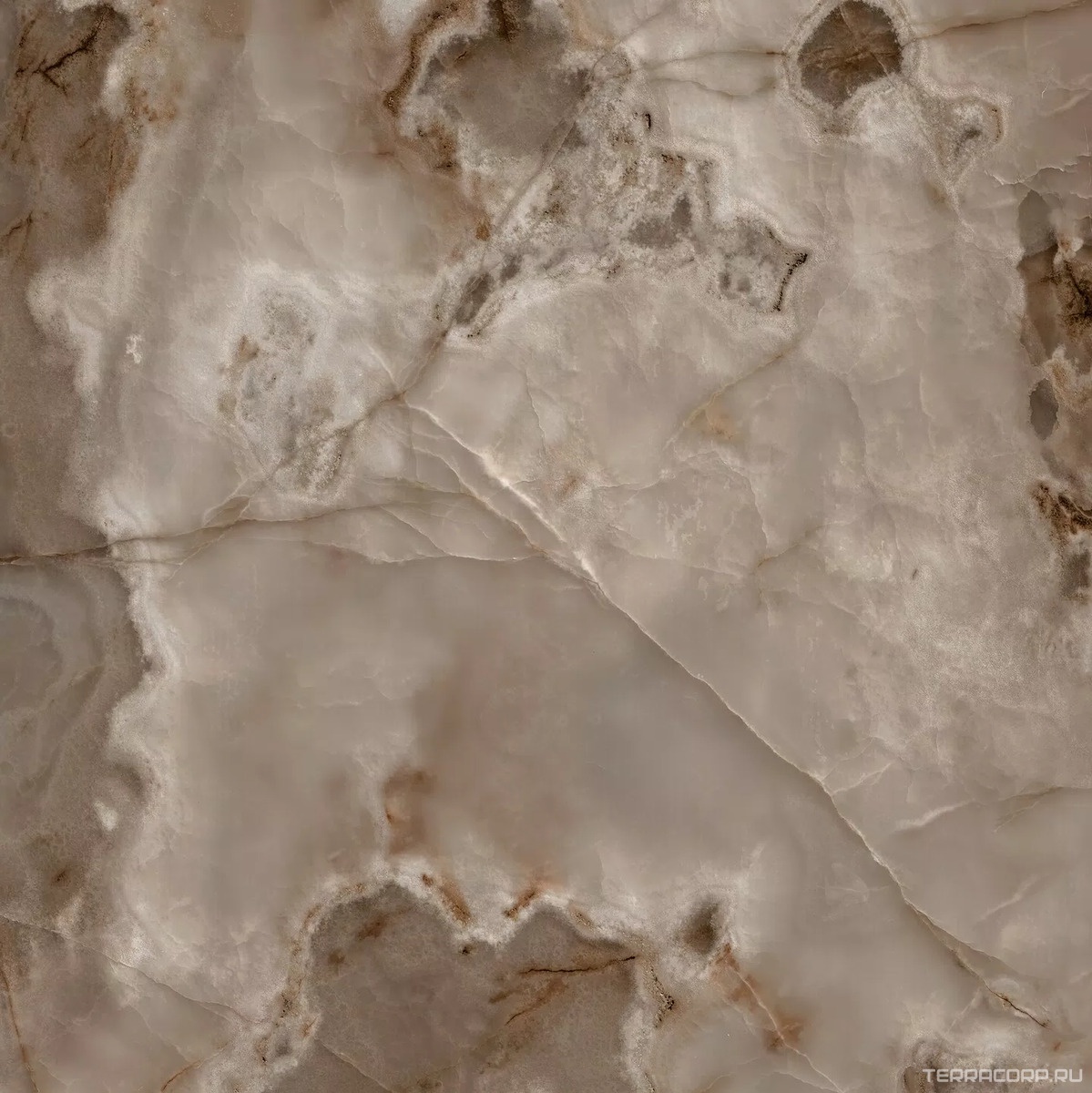 Керамогранит Florim Magnum Reves de Rex Choco Matte 120x120 Коричневый, фото 5