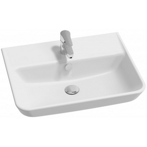 Раковина подвесная STRUKTURA 60x48 см, с отв.для смесителя,сл/пер.,цв. белый арт.EGD112-00 ZZ Jacob Delafon Struktura EGD112-00