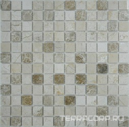 Мозаика из камня на сетке М20-271-23Р ZZ |30.5x30.5