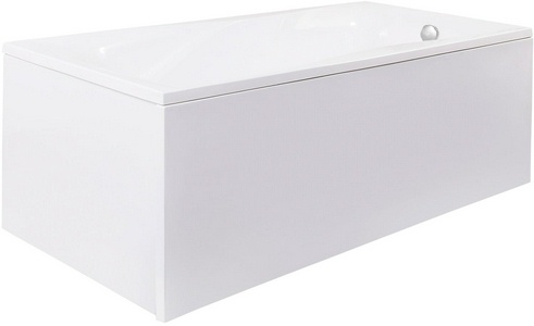 Ванна из искусственного камня 178х79 см, без сифоны, ножки в комплекте, цв.белый глянец Aqua de Marco Mira 1180WMIR_GEL  / 1180WMIR