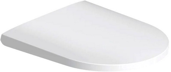 Сиденье для унитаза, с микролифтом, (цв.белый глянец), D-Neo ZZ