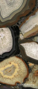 Керамический гранит (керамогранит) Emil Ceramica Tele Di Marmo Precious Agate Brown Lap ZZ 120x278 Коричневый 