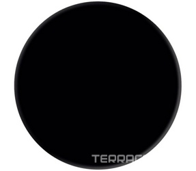 Спец. изделие декоративное CONO встраиваемая 43,1,  черная матовая (круг.полка) XX Kerama Marazzi Cono CO4.43\BLK.M