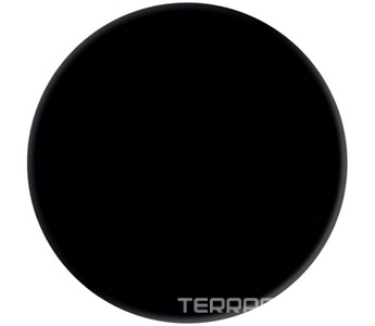 Спец. изделие декоративное CONO встраиваемая 43,1,  черная матовая (круг.полка) XX Kerama Marazzi Cono CO4.43\BLK.M