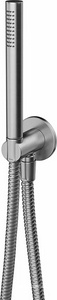 Ручной душ ETERNA с держателем для лейки, шлангом и выходом для подачи воды, нержавеющая сталь ZZ Kerama Marazzi Eterna 69645XKM.50.050