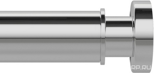 Карниз для шторы на ванну, 1100-2000 мм, цв.хром глянец ZZ Iddis Elegante 030A200I14