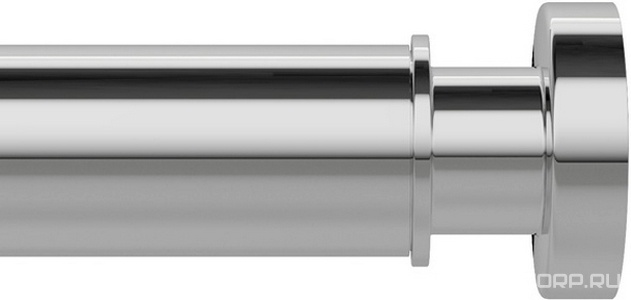 Карниз для шторы на ванну, 1100-2000 мм, цв.хром глянец ZZ Iddis Elegante 030A200I14