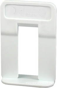 Укладка плитки СВП Зажим Ворота 1,0 мм (100 шт) д/толст.керамогр. 14-21 мм Decor PROFI 