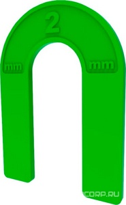 Укладка плитки СВП Подкова многораз.2,0 мм (50 ш) Decor PROFI 