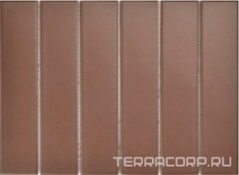 Mosaic 4.5x19.5 Y45P827 Коричневая матовая 28.8x19.5