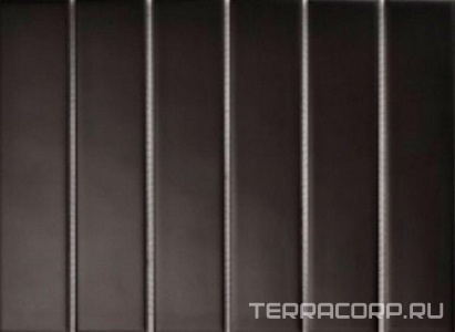 Мозаика Porcelain Mosaic Strip 4.5x19.5 Mosaic 4.5x19.5 Y45P808 Черная матовая 28.8x19.5 Черный 