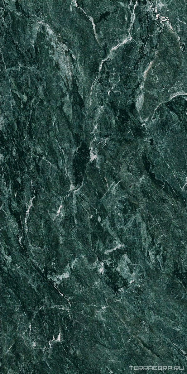 Керамогранит Florim Stone Marble Verde Alpi Glossy 6 mm 160x320 Зеленый, фото 4