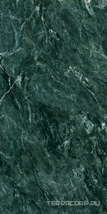 Керамогранит Florim Stone Marble  Verde Alpi  Glossy 6 mm 160x320 Зеленый 