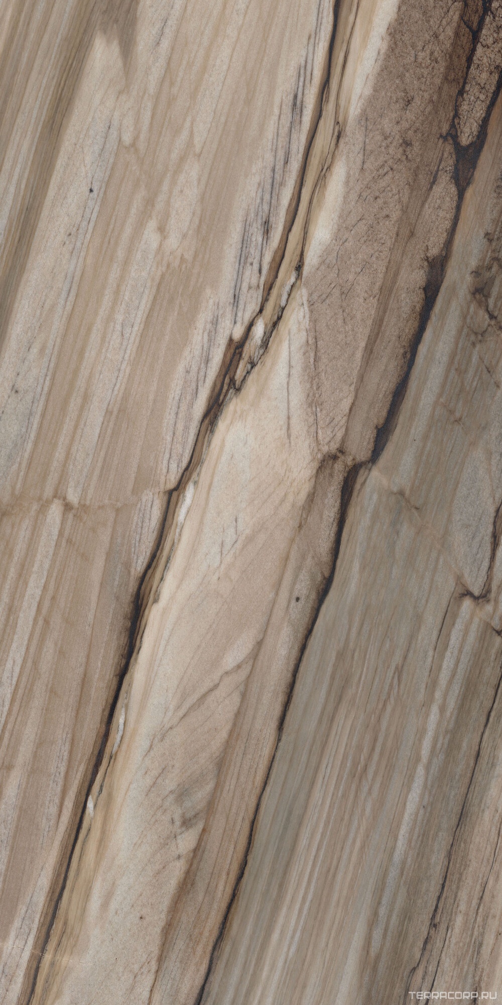 Керамогранит Florim Stone Marble Sequoia Matte Silk 6 mm 160x320 Бежевый, фото 3