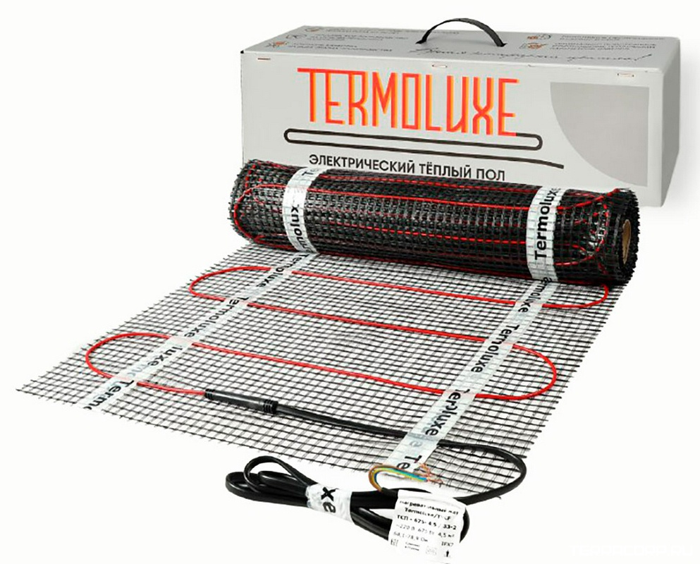 Нагревательный мат Termoluxe 525 W - 3,5 m2