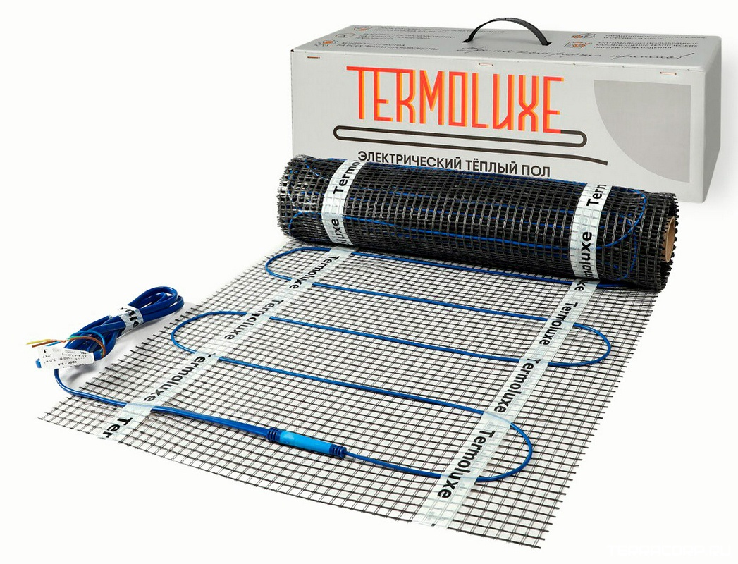Нагревательный мат Termoluxe 0.9m2-180w ZZ