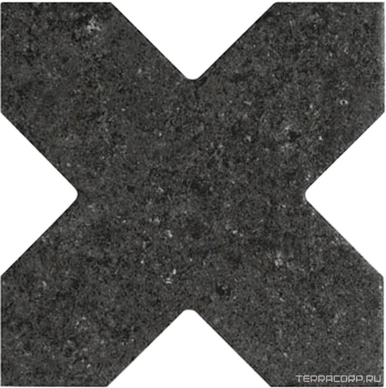 Керамогранит APE Ceramica Antico Casale Quattro Grafite 12x12 Черный, фото 7