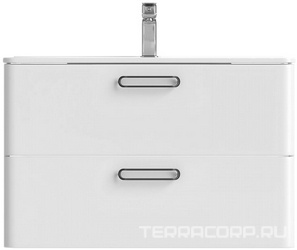 Комплект мебели Brick, 800*470*500 мм, тумба подвесная, два выдвижн. ящика, раковина в компл., цв белый, ZZ Iddis brick BRI80W0i95K