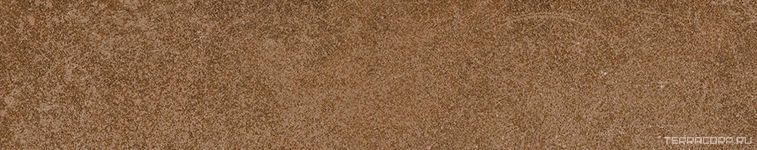 Плинтус Руссильон коричневый матовый обрезной 60x9,5x0,9 Kerama Marazzi  Коричневый 
