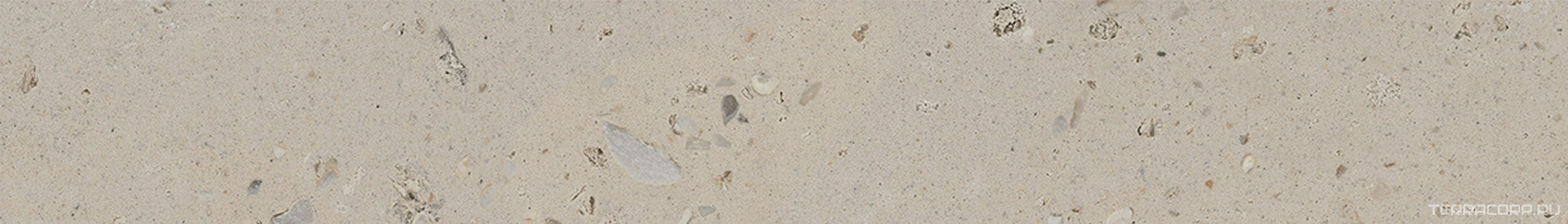 Плинтус Тараскон бежевый светлый матовый обрезной 60x9,5x0,9 Kerama Marazzi   