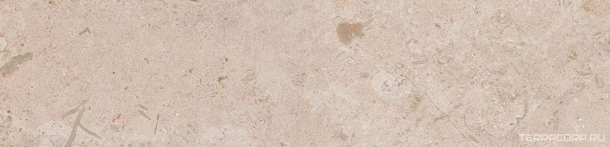 Подступенок  бежевый темный натуральный обрезной  14,5x60 ZZ Kerama Marazzi Про Лаймстоун Бежевый 