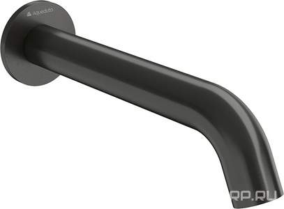 Излив для ванны, 207мм, (цв.оружейная сталь),  ZZ Aqueduto Aceno ACE1045