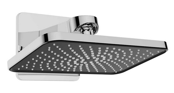 Душевой к-т: смес-термостат с перекл., встр.в стену, верхний душ, ручн.душ, шланг, кронштейн, шланговое подсоединение, (цв.хром),  ZZ Vincea Inspire VSFW-3I21MT4CH