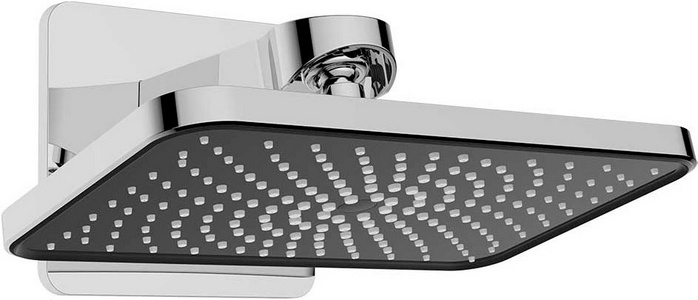 Душевой к-т: смеситель встр.в стену, верхний душ, ручн.душ, шланг, кронштейн совмещ. со шланг.подсоед., (цв.хром),  ZZ Vincea Inspire VSFW-421I4CH