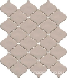 Арабески Марокко бежевый светлый матовый 26x30x0,7
