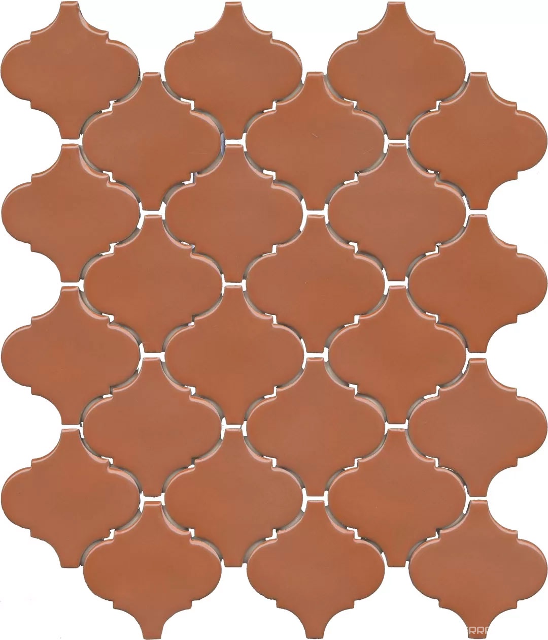 Керамическая плитка Kerama Marazzi Арабески Марокко коричневый глянцевый 26x30x0,7 Коричневый, фото 7