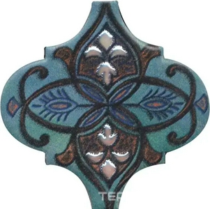 Керамическая плитка Kerama Marazzi Арабески Панно  Марокко 1 (из 6 частей 6,5x6,5) 10x25x6,9 Комбинированный 