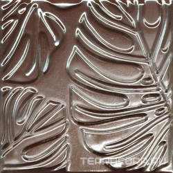 Декор Агдаль 2 металл глянцевый структура 15x15x0,9