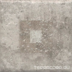 Керамическая плитка Kerama Marazzi Спартель Декор  3 серый матовый 9,8x9,8x0,7 Серый 